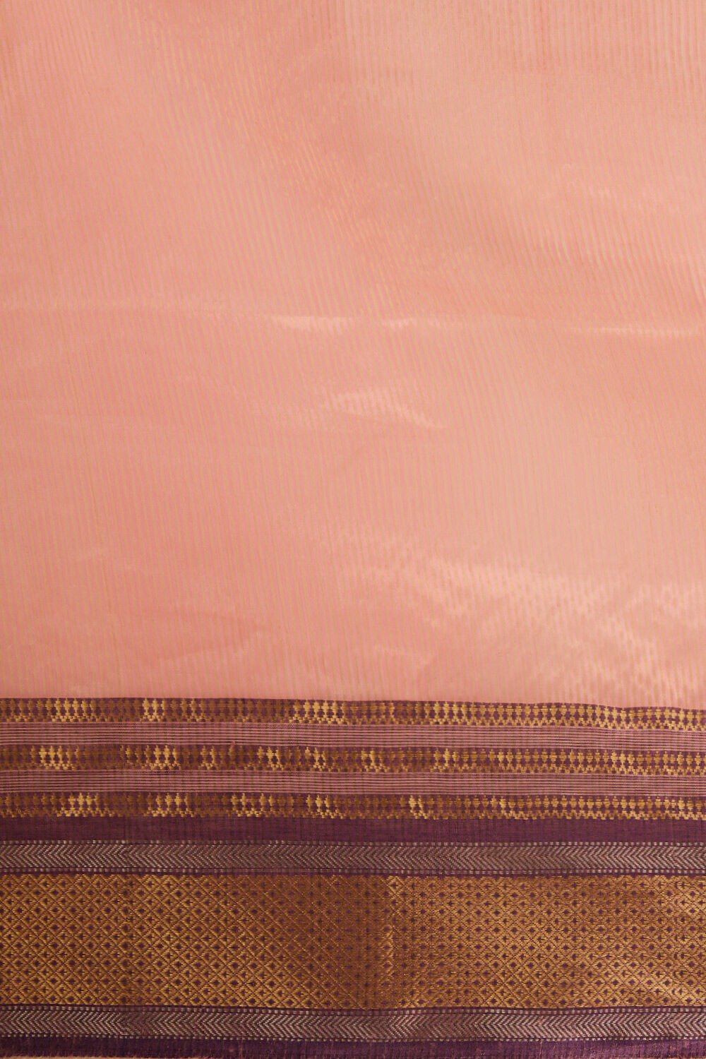 Light Pink Pure Silk Maheshwari Saree image number null