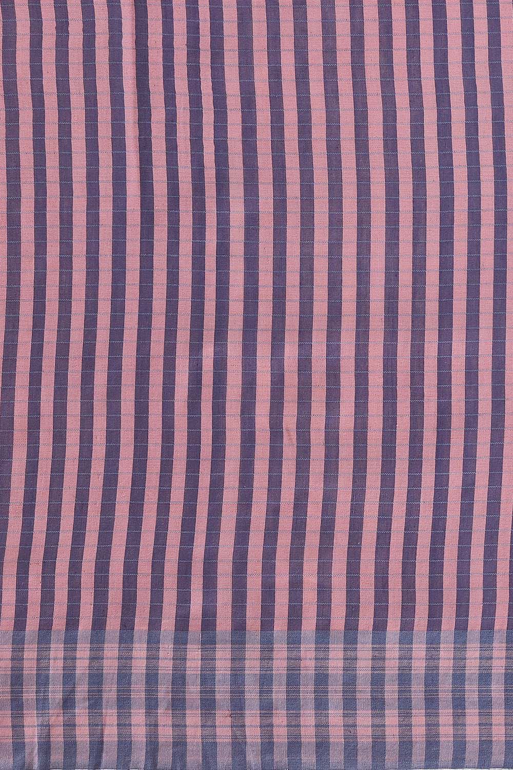 Light Red Pure Tussar Silk Bhagalpuri Saree image number null