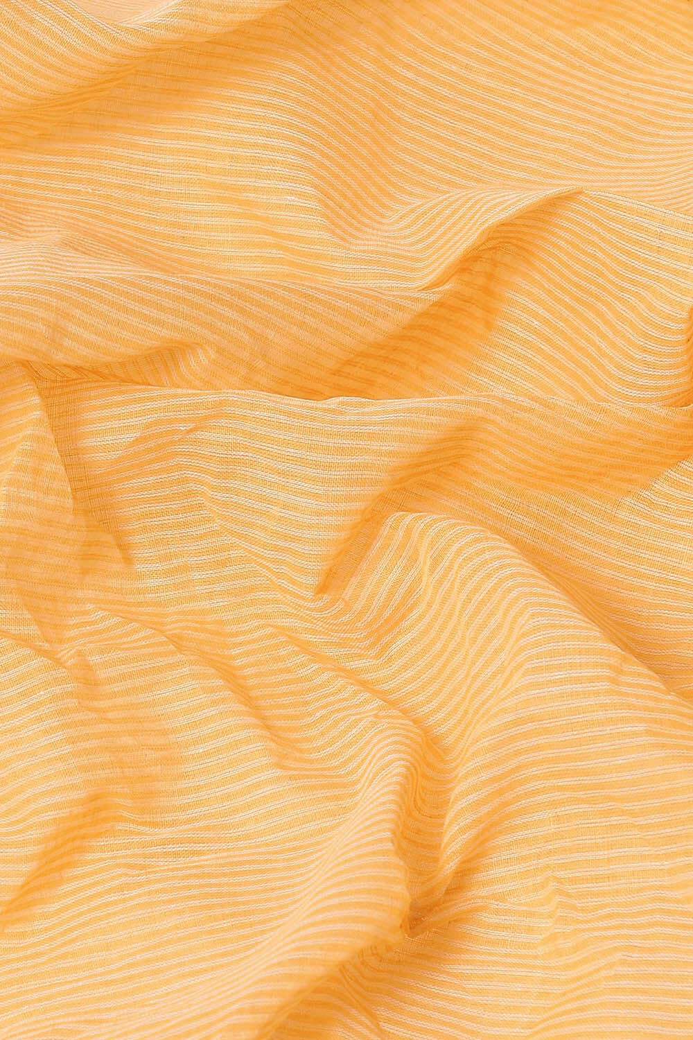 Light Orange Pure Cotton Bengal Saree image number null