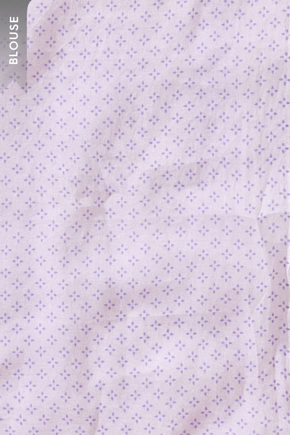 Light Violet Screen Printed Bengal Pure Mulmul Cotton Saree image number null