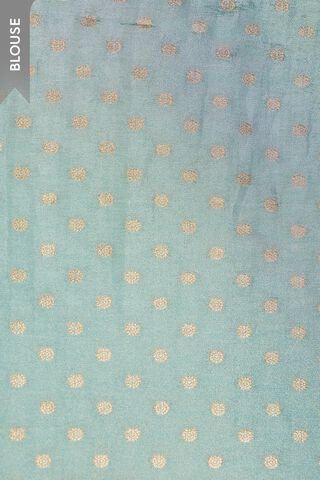 Light Blue   Viscose Tissue Embroidered Saree thumbnail image number null