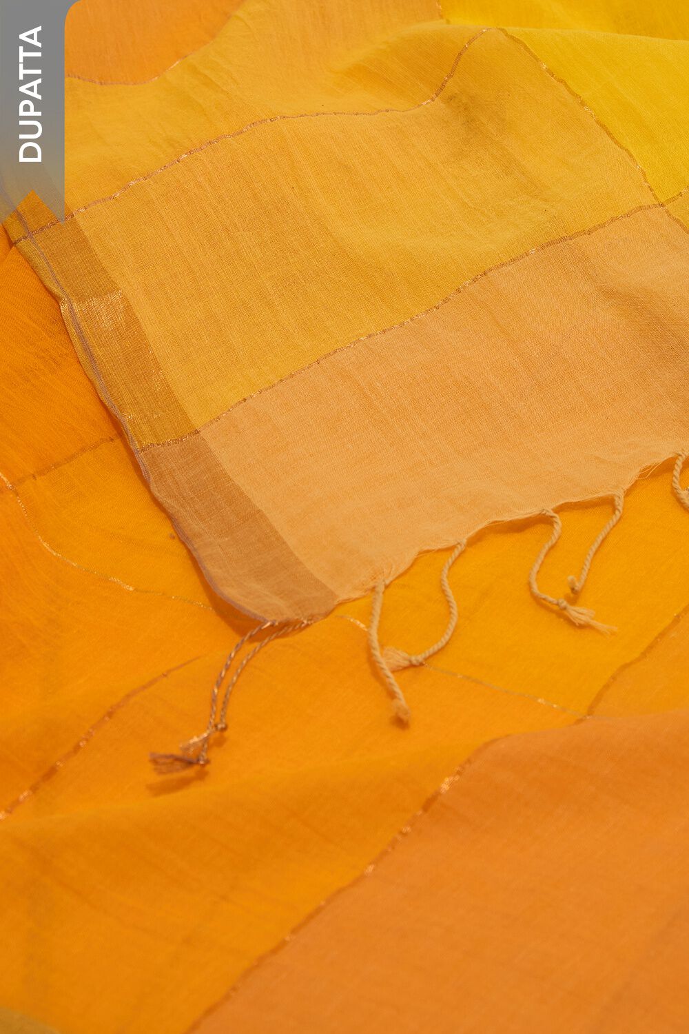 Light Yellow Woven Pure Cotton Unstitched Suit Set image number null