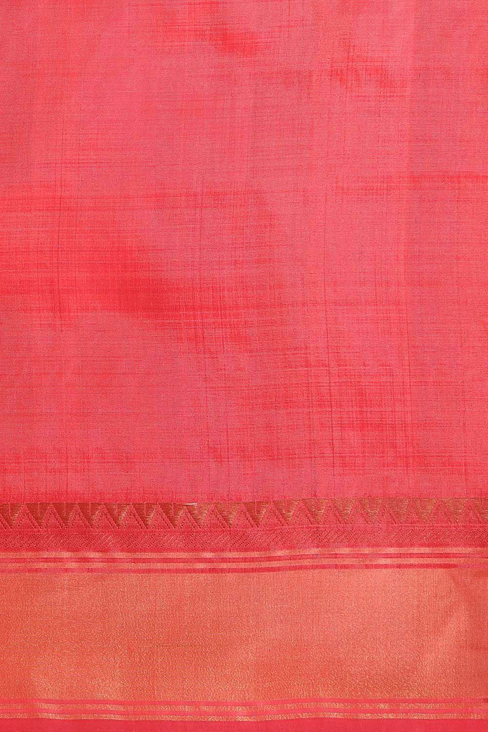 Blue Pure Silk Woven Saree image number null