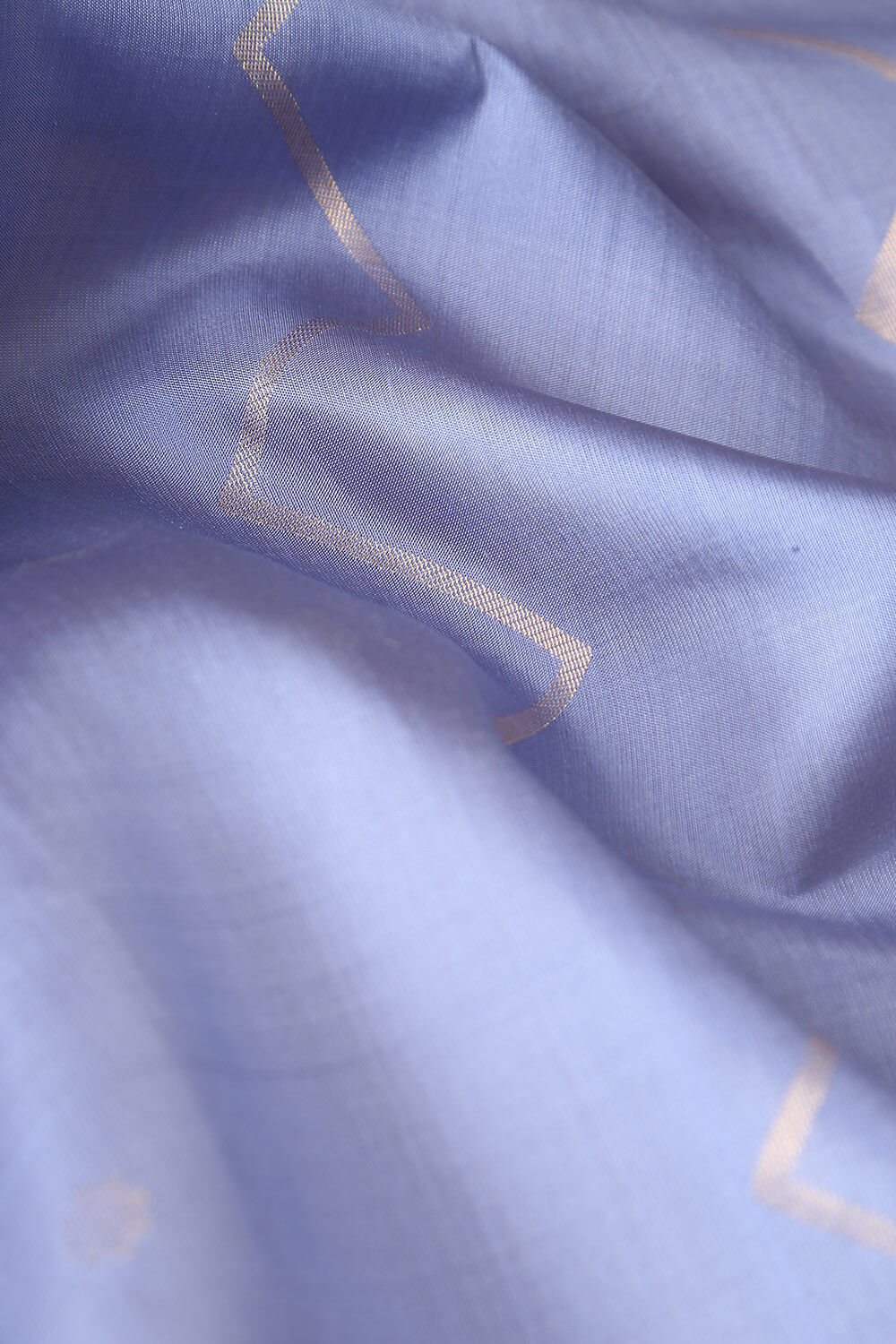 Light Blue Pure Silk South Saree image number null