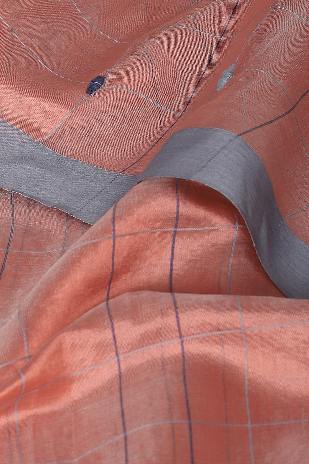 Light Pink Pure Silk Bengal Saree image number null