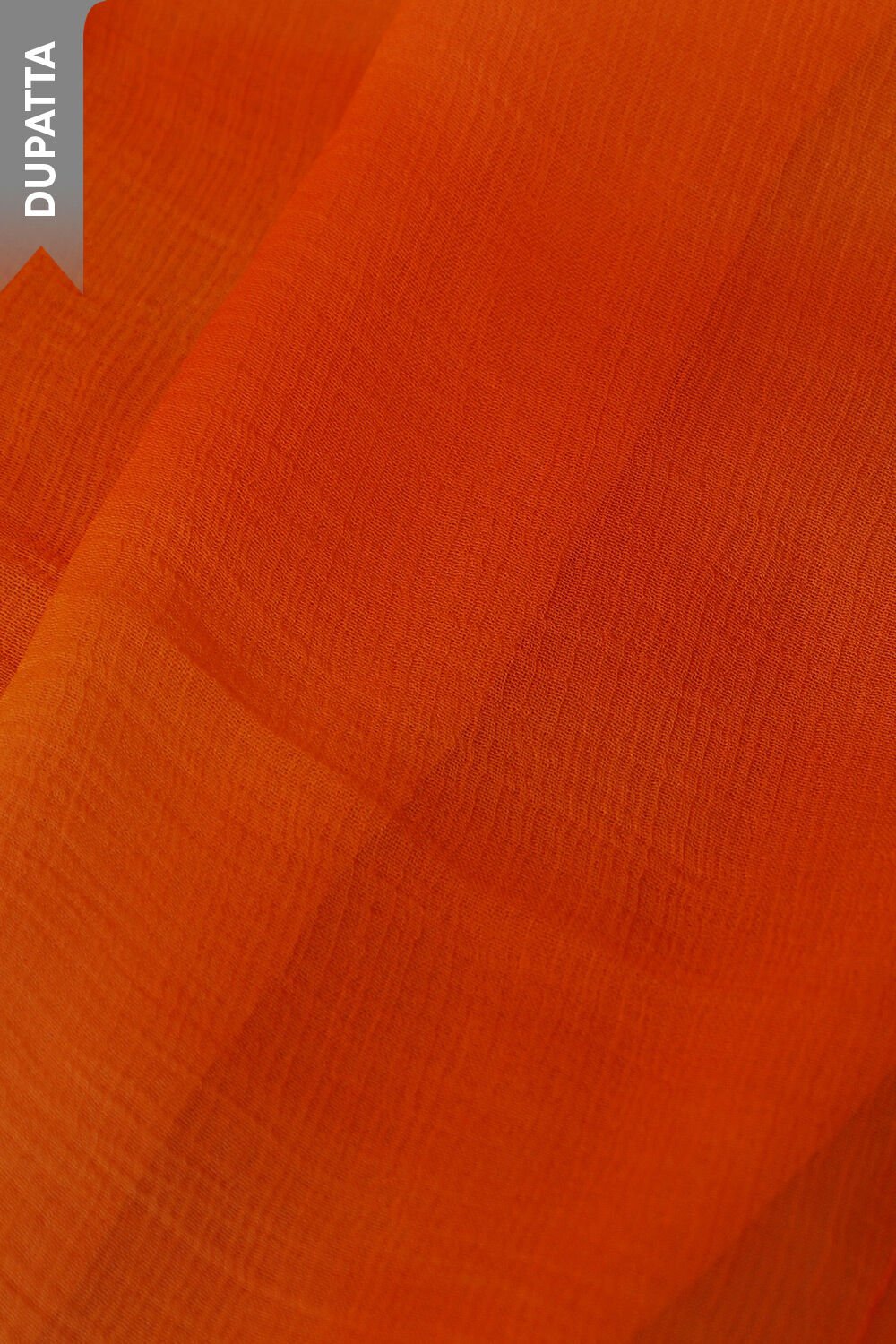 Orange Viscose Embroidery Unstitched Suit Set image number null