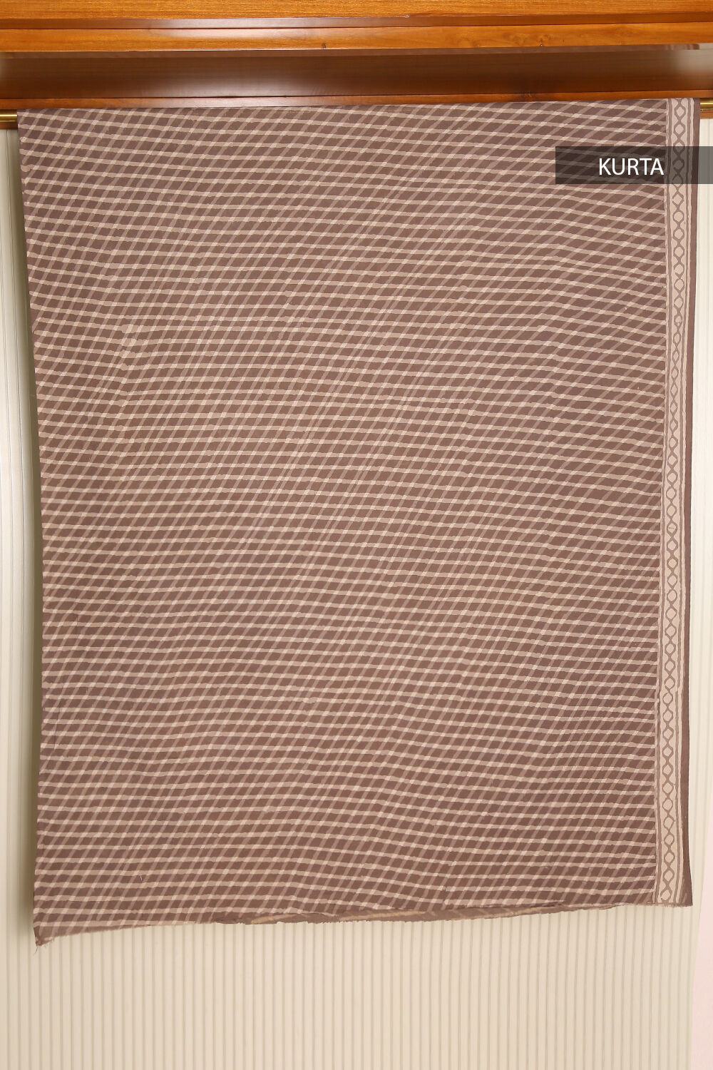 Grey Block Printed Pure Cotton Suit Set image number null