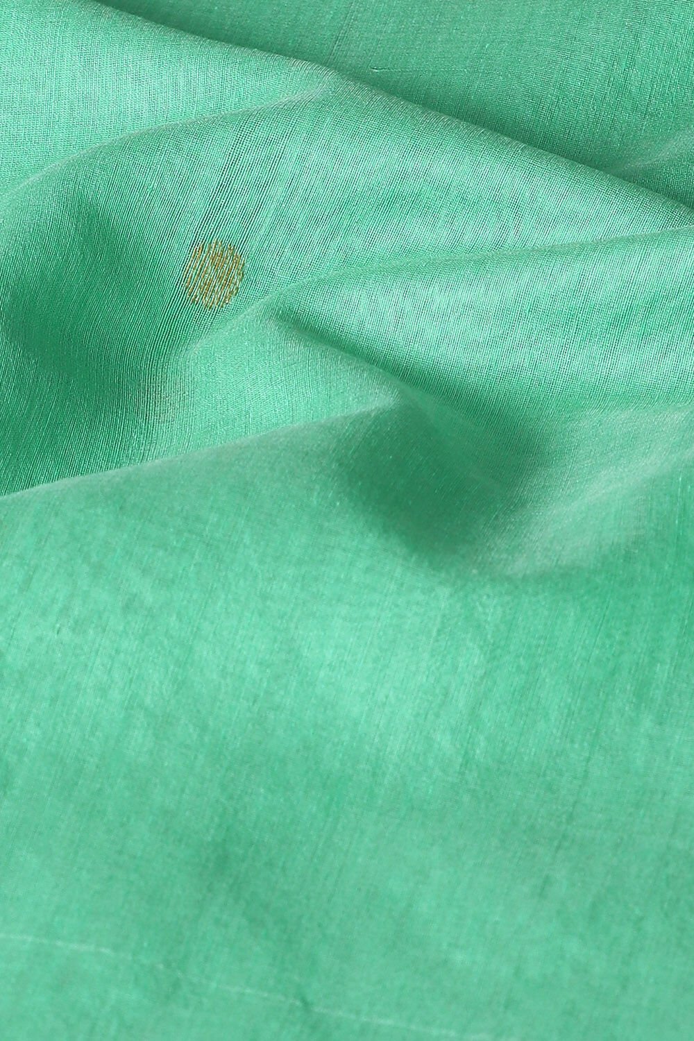 Light Green Pure Silk Cotton Chanderi Saree image number null