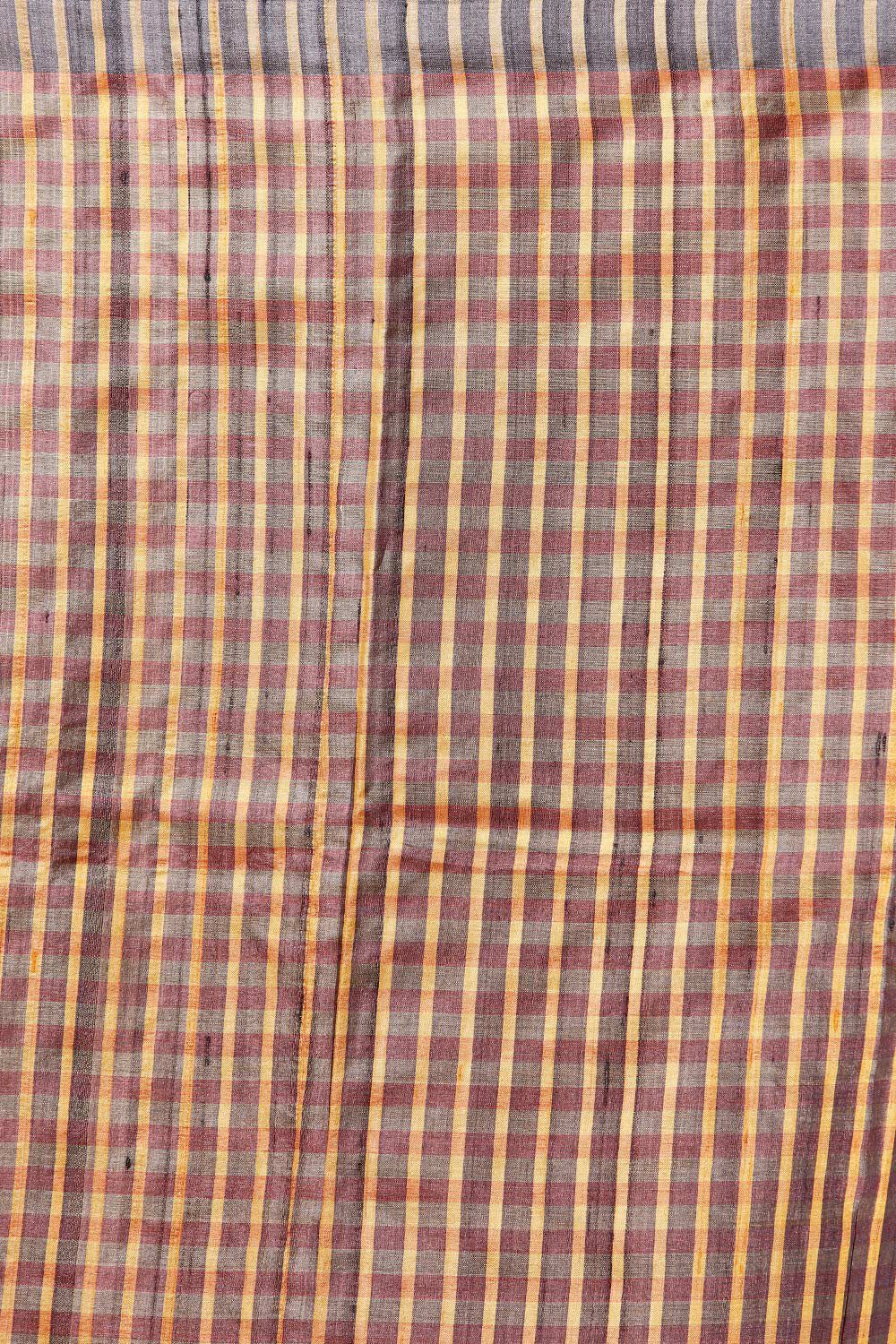 Multicolored Pure Tussar Woven Saree image number null