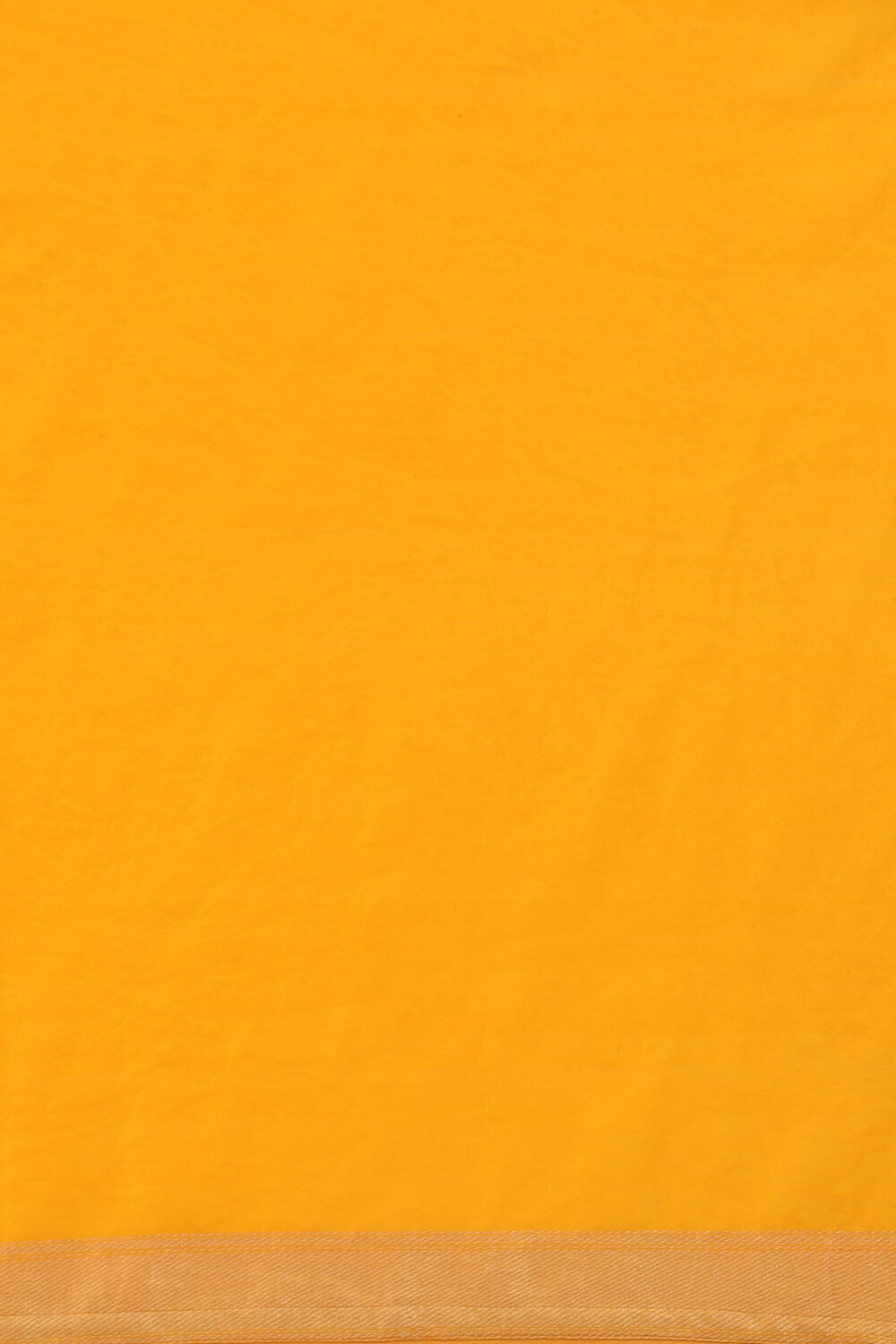 Yellow Pure Silk Organza Embroidery Banarasi Saree image number null