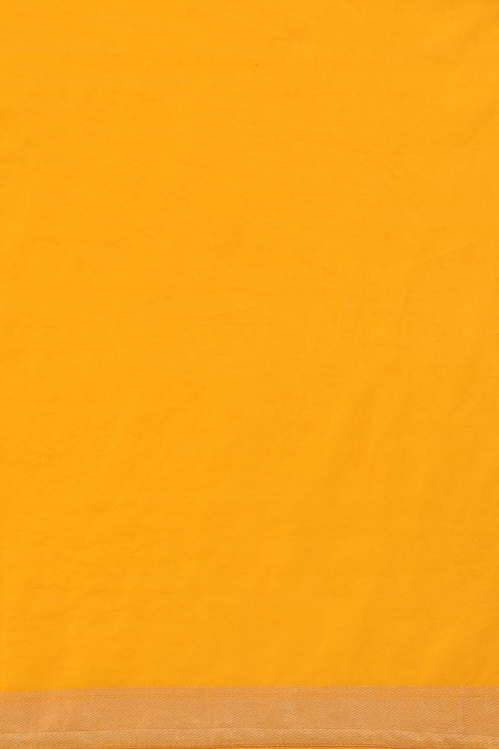 Yellow Pure Silk Organza Embroidery Banarasi Saree image number null