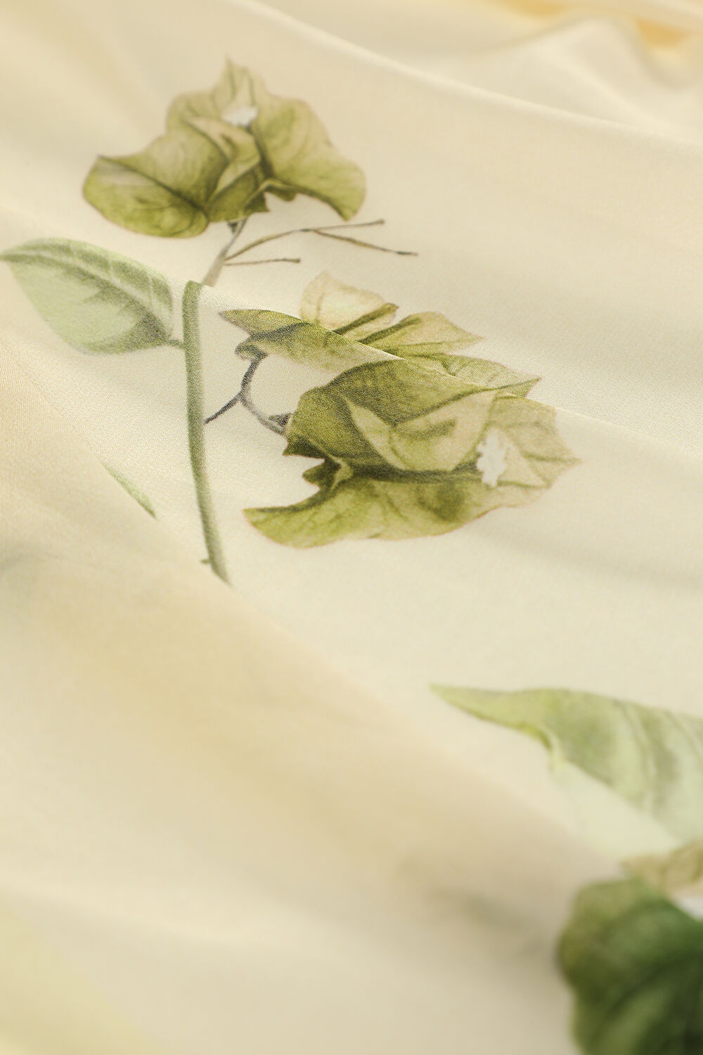 Lime Contemporary Viscose Crepe Digital Printed Saree image number null