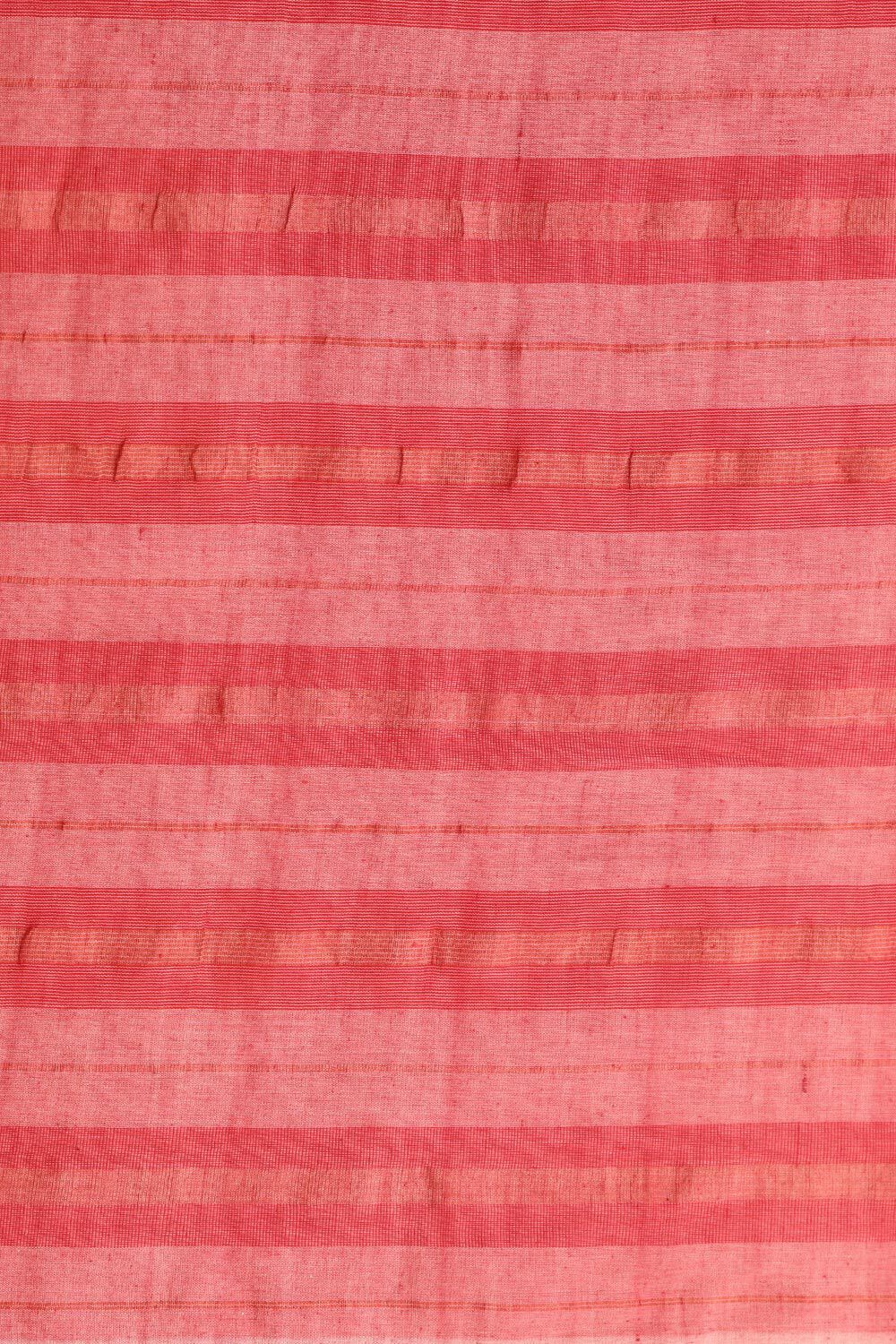 Off-White Woven Silk Khadi Cotton Bengali Saree image number null