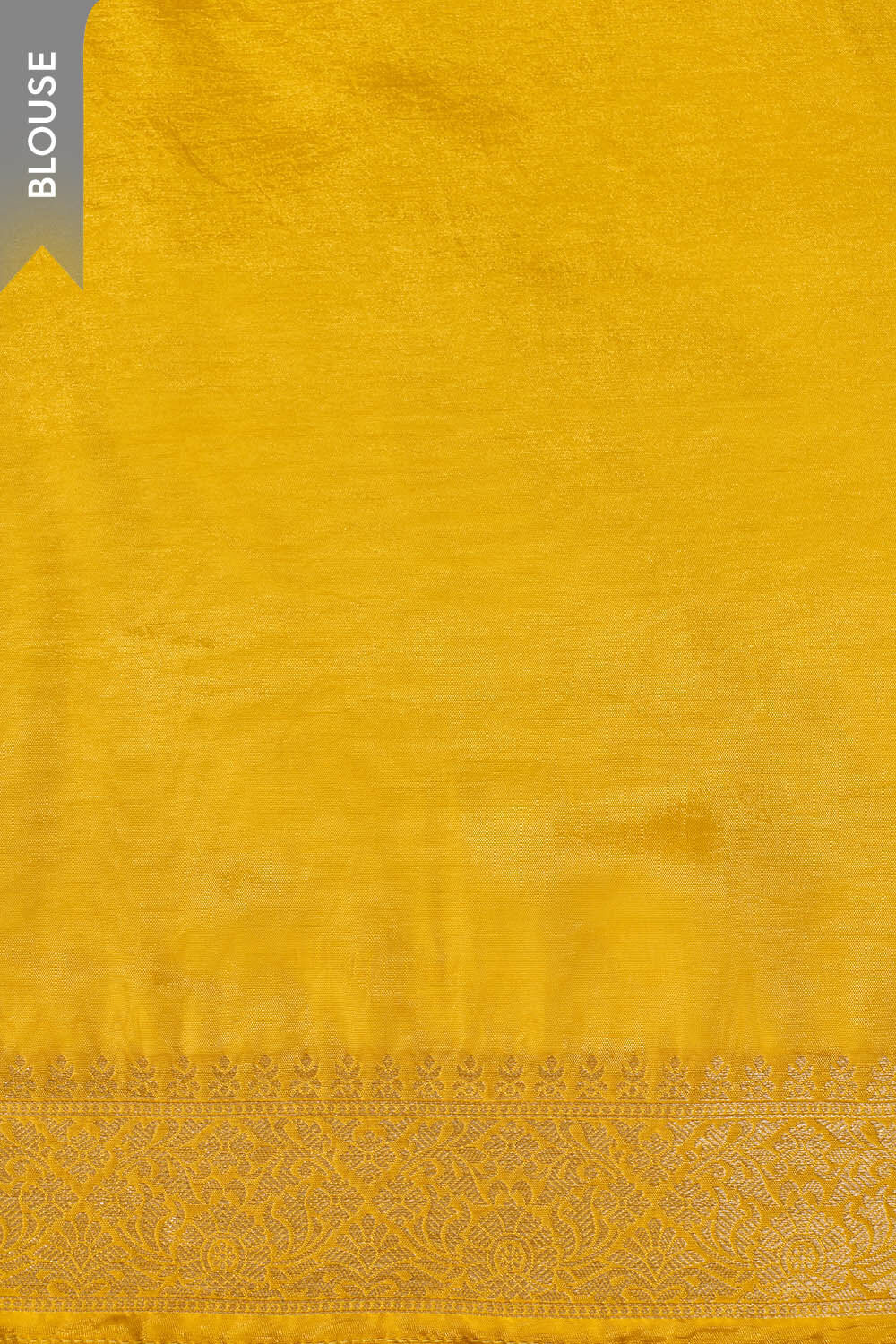 Yellow Woven Pure Viscose Saree image number null