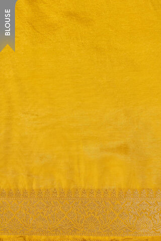 Yellow Woven Pure Viscose Saree thumbnail image number null