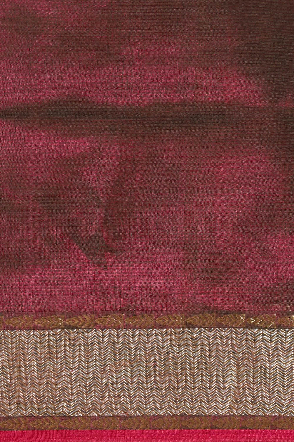 Dark Green Pure Tissue Silk Maheswari Saree image number null