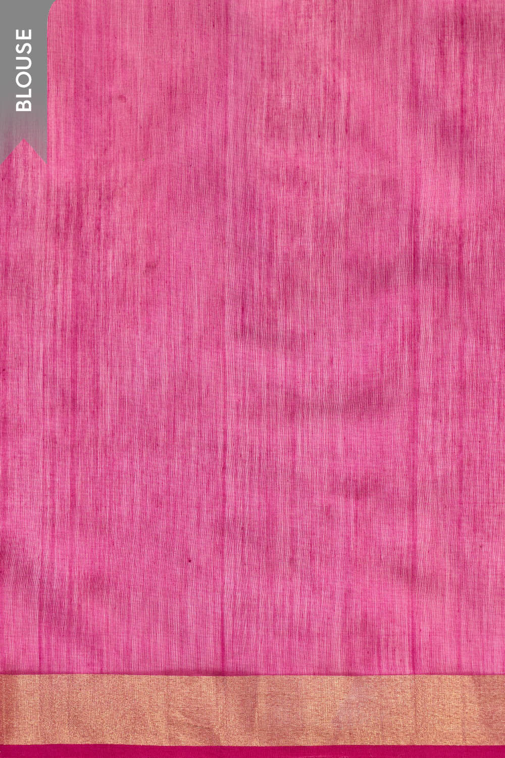 Dark Pink Woven Pure Silk Cotton Chanderi Saree image number null