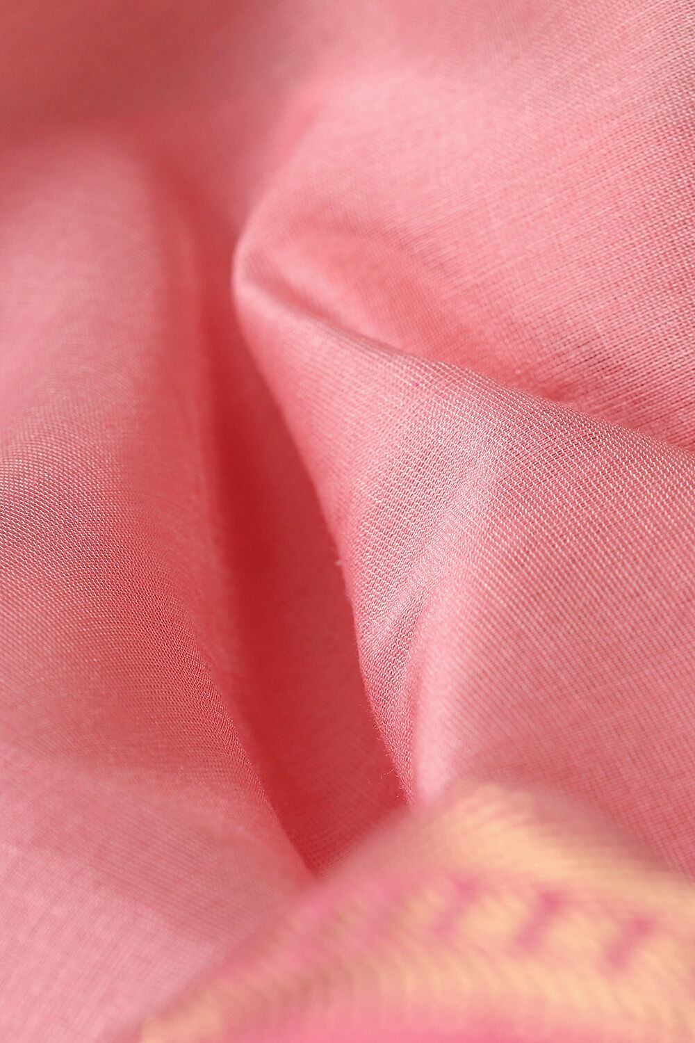 Pink Pure Silk Cotton Maheswari Saree image number null