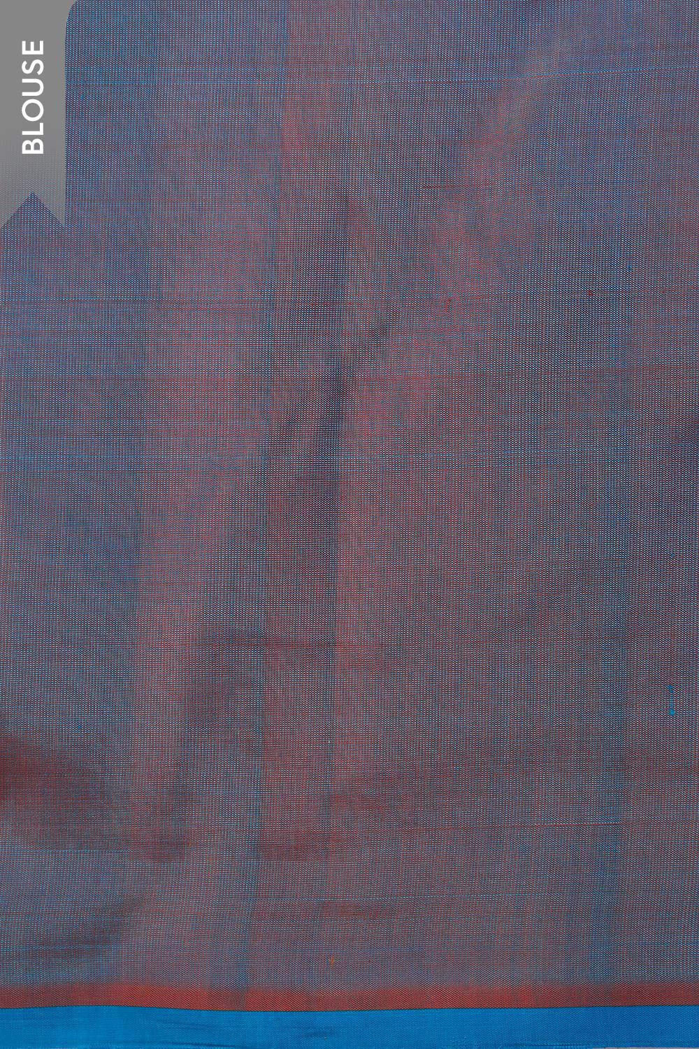 Red Woven Soft Silk Saree image number null