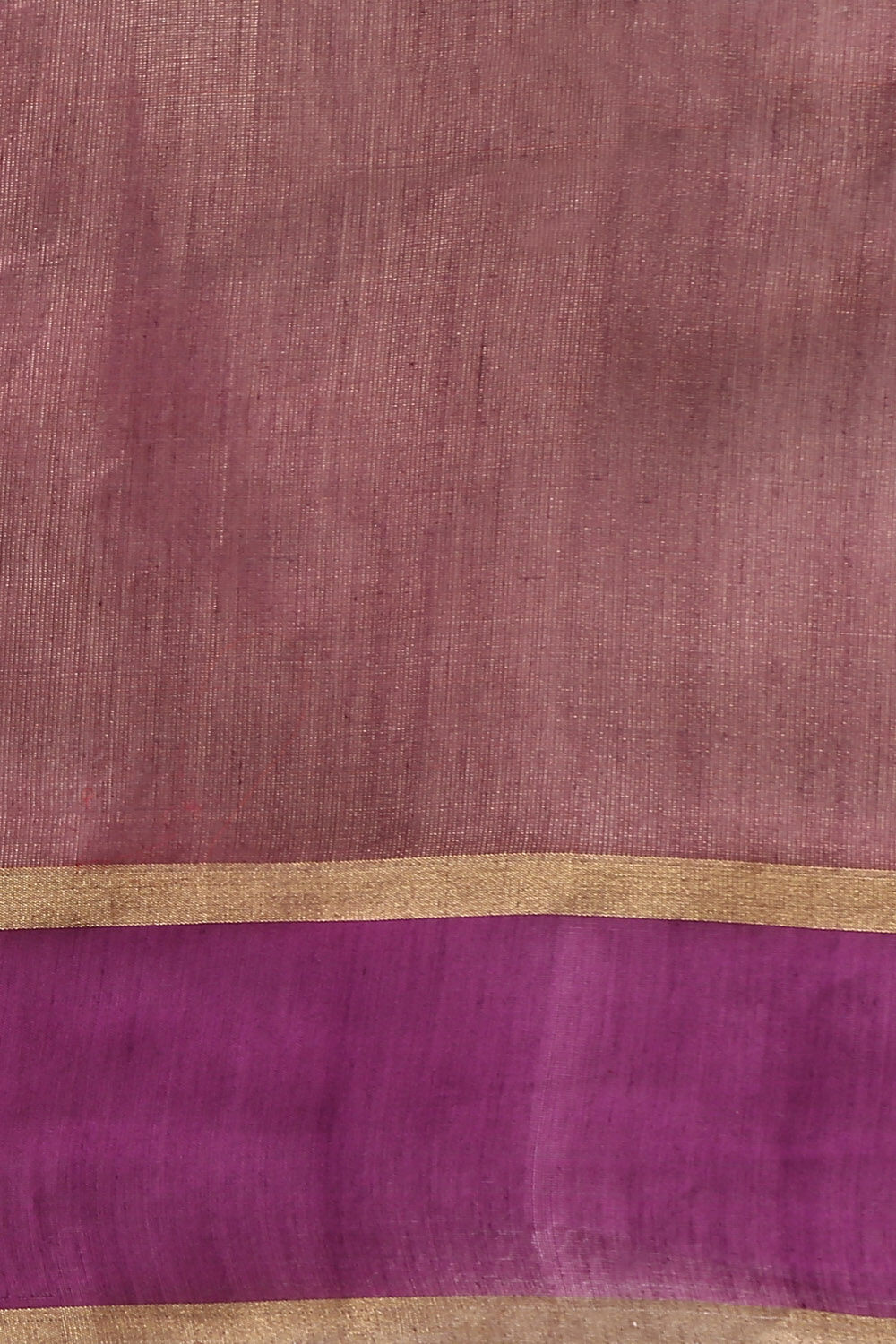 Light Red Pure Cotton Tissue Chanderi Saree image number null