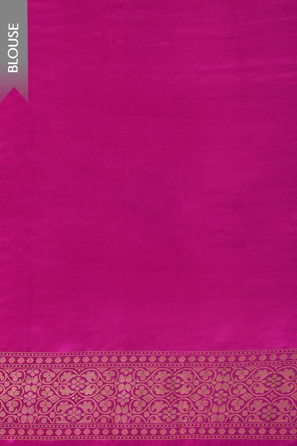 Dark Pink Pure Silk Kadwa Banarasi Saree image number null