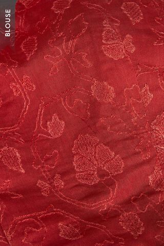 Off White Printed Pure Silk Cotton Saree thumbnail image number null