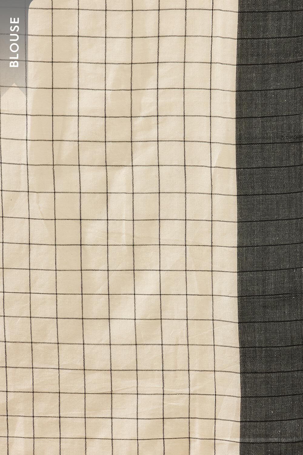Off White Bengal Pure Cotton Jamdani Saree image number null