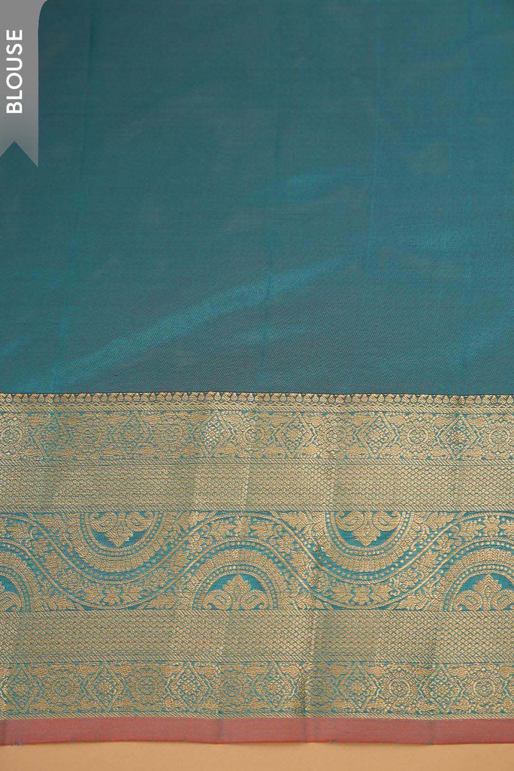 Light Blue Woven Silk Viscose Saree image number null