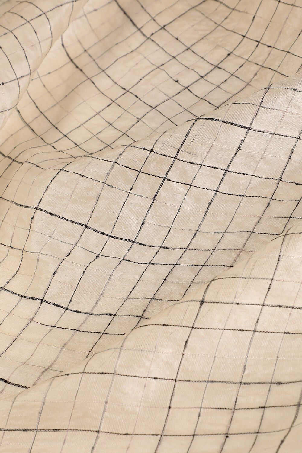 Off White Chattisgarh Woven Pure Tussar Silk Saree image number null