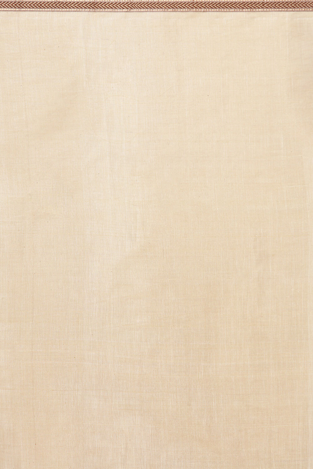 Off White Pure Khadi Silk Cotton Maheswari Saree image number null