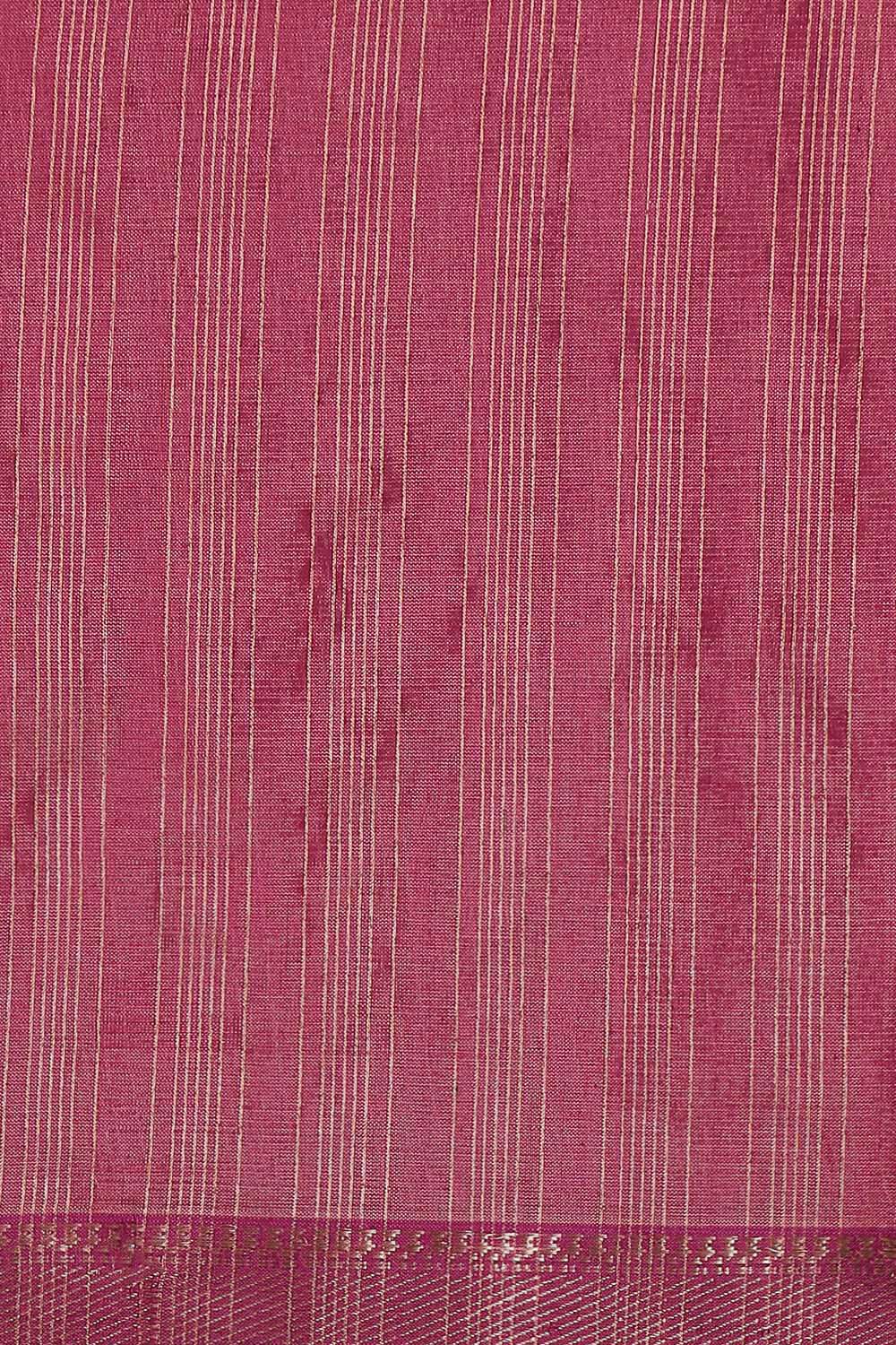 Light Pink Pure Silk Maheswari Saree image number null