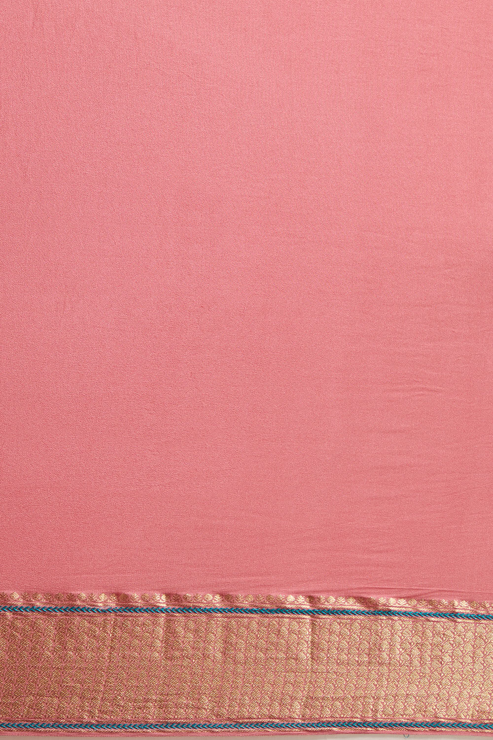 Pink Pure Crepe Woven Saree image number null