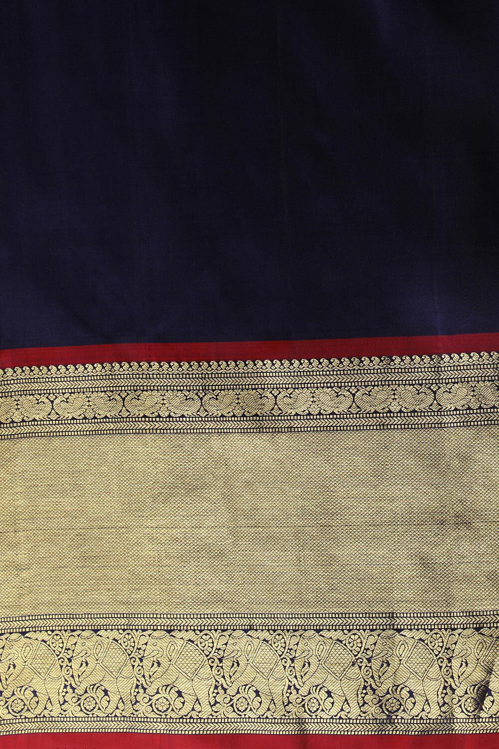 Lime Woven Pure Silk Kanjivaram Saree image number null