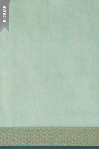 Light Blue Woven Pure Silk Cotton Maheshwari Saree thumbnail image number null