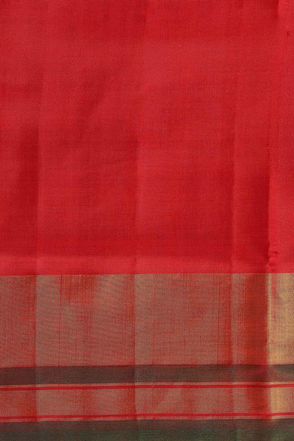 Green Pure Silk Rajkot Patola Ikat Saree image number null