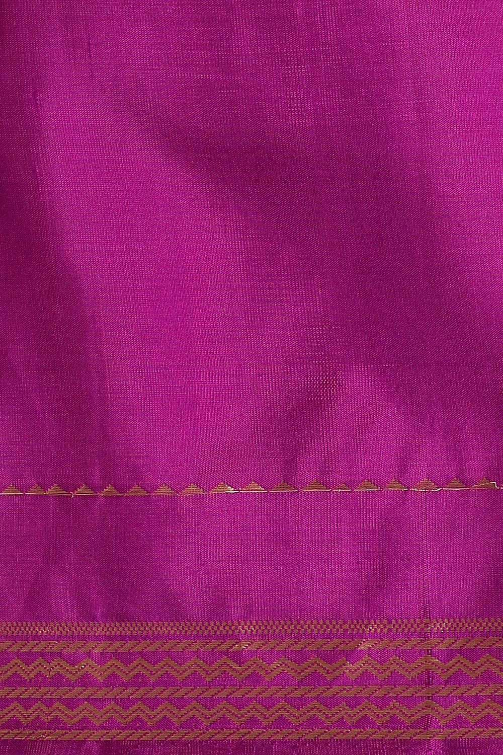 Blue Pure Silk Kanjivaram inspired Saree image number null