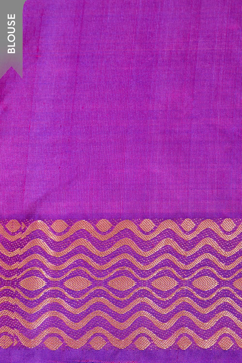 Pink Woven Soft Pure Silk Saree image number null