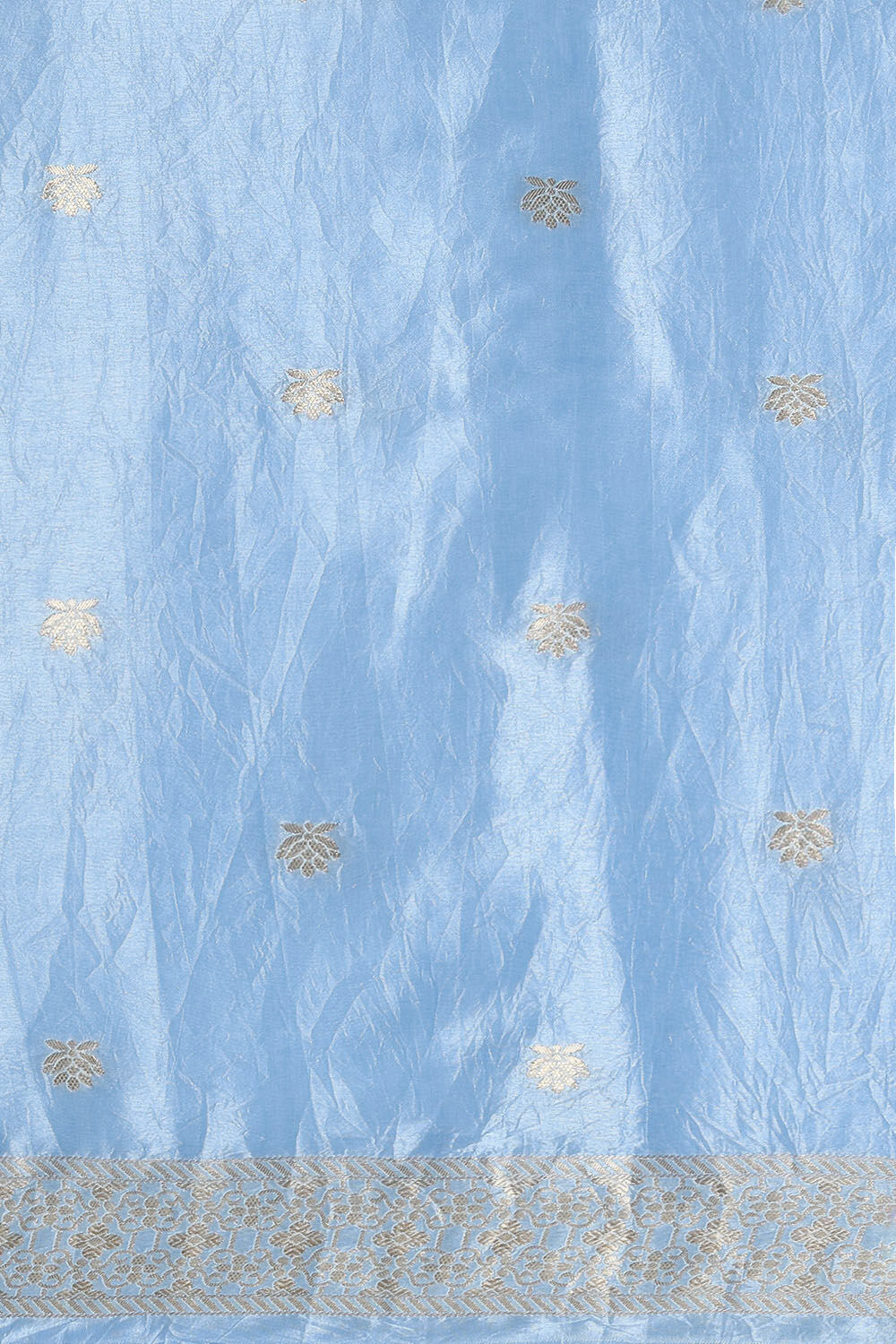 Blue Pure Luxe Vegan Saree image number null