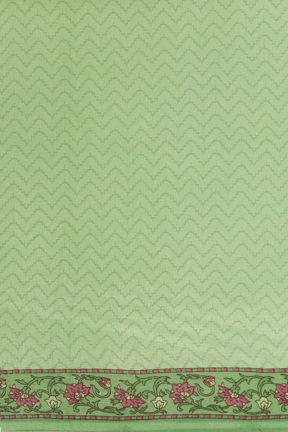 Green Viscose Organza Printed Saree image number null