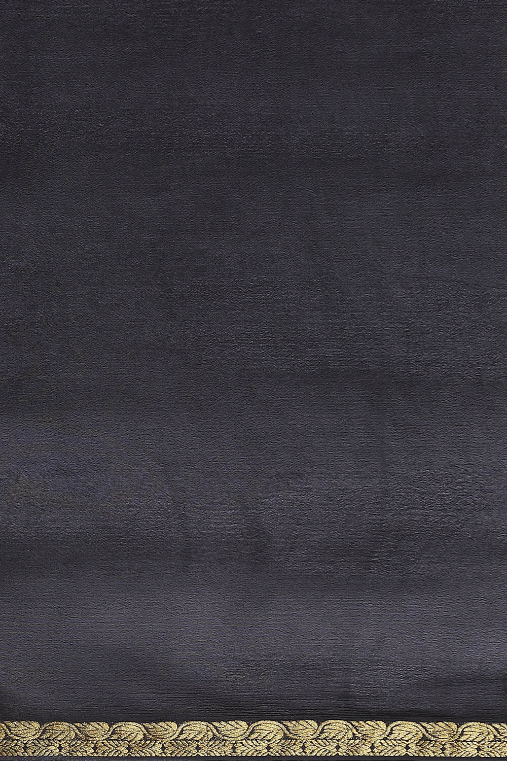 Black Pure Viscose Embroidered Saree image number null