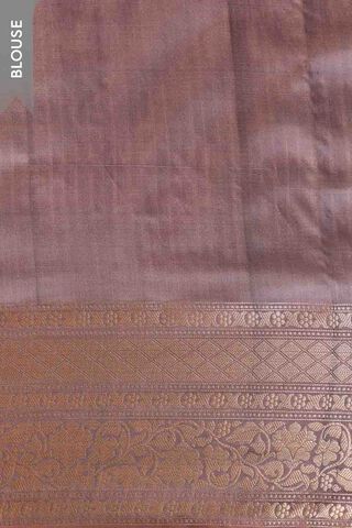 Light Pink Banarasi Inspired Design Silk Viscose Kadwa Saree thumbnail image number null