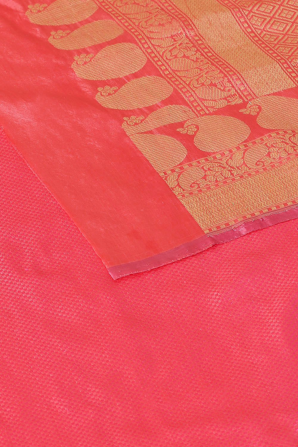 Light Pink Pure Silk Banarasi Saree image number null