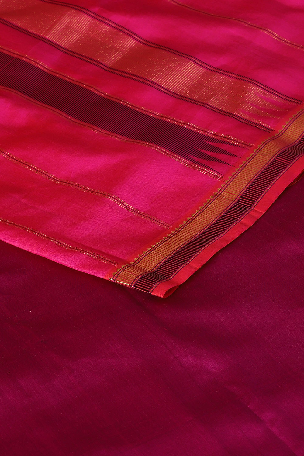 Pink Pure Silk Kanjivaram Saree image number null