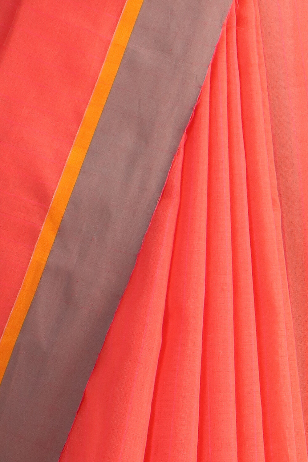 Light Pink Pure Silk Cotton Bengal Saree image number null