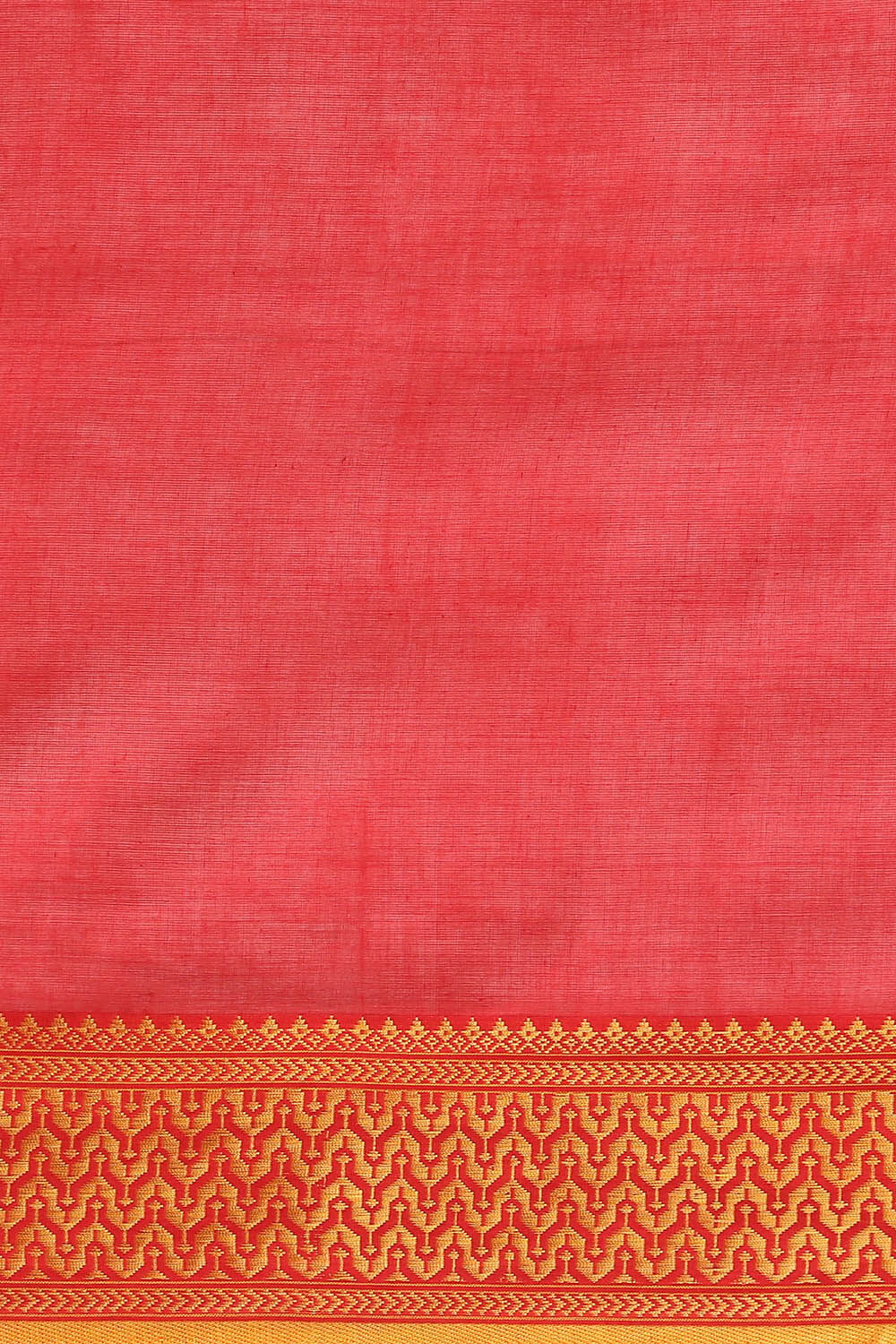 Red Pure Cotton Jamdani Saree image number null