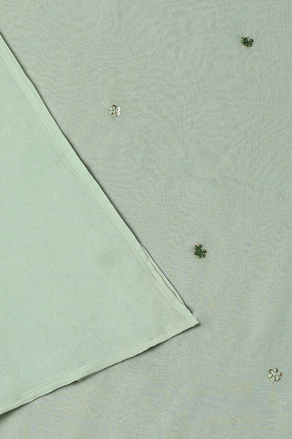 Light Green Viscose EmbroideLight Green Unstitched Suit Set image number null