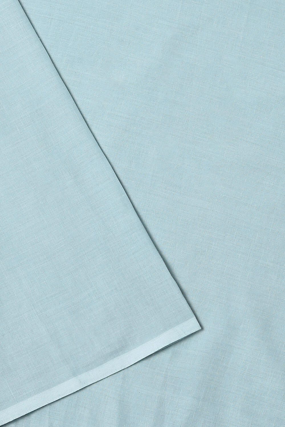 Light Blue Silk Cotton Embroidered Unstitched Suit Set image number null