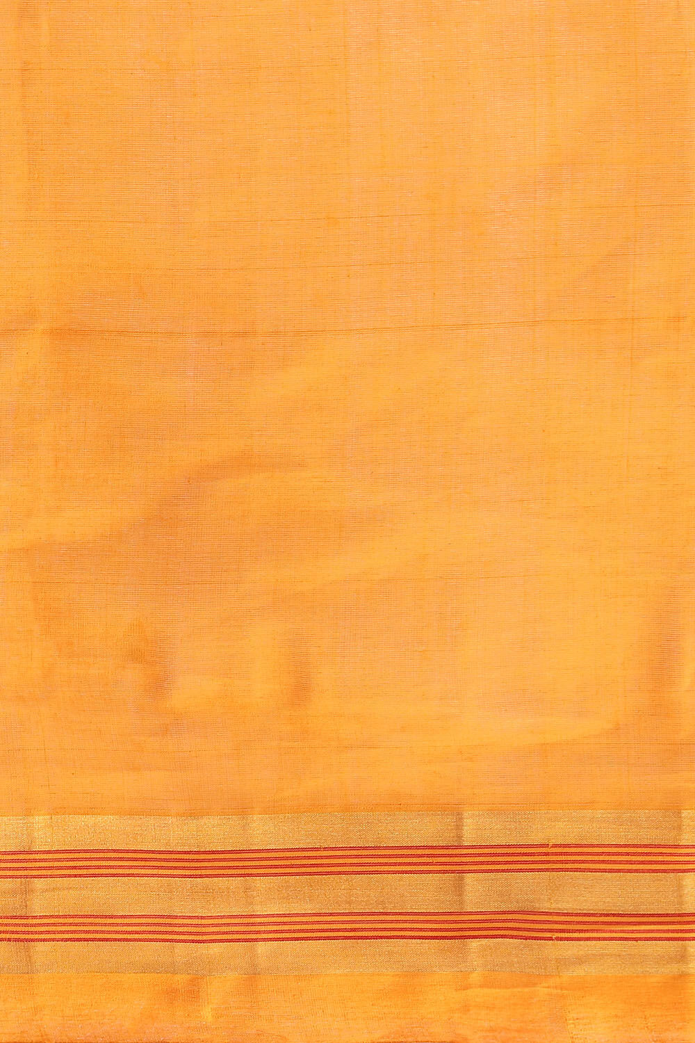 Dark Pure Yellow Cotton Venkatgiri Saree image number null