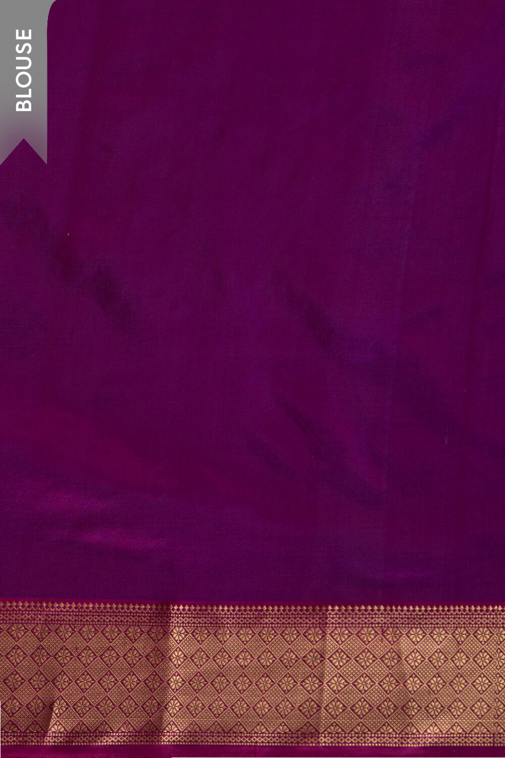 Purple Woven Silk Maheshwari Saree image number null