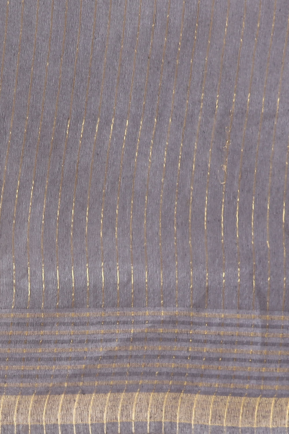 Grey Pure Tussar Silk Bhagalpuri Saree image number null